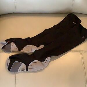 Black compression socks by Recovery